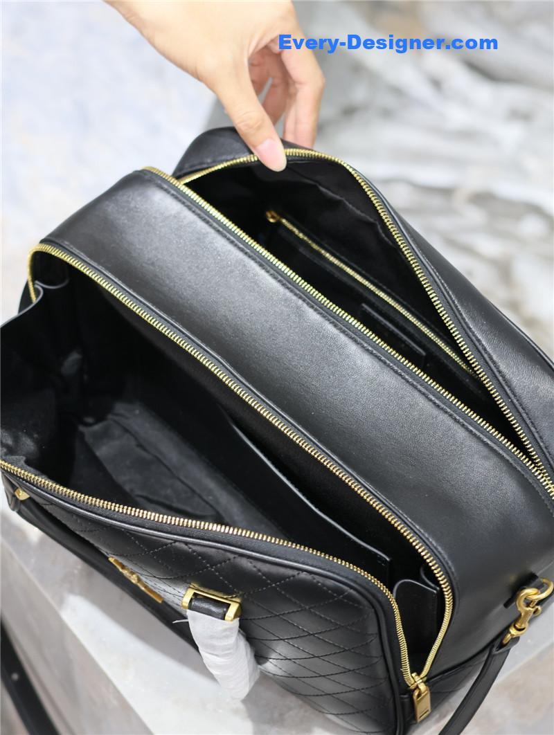 Y51 liya leather duffle bag