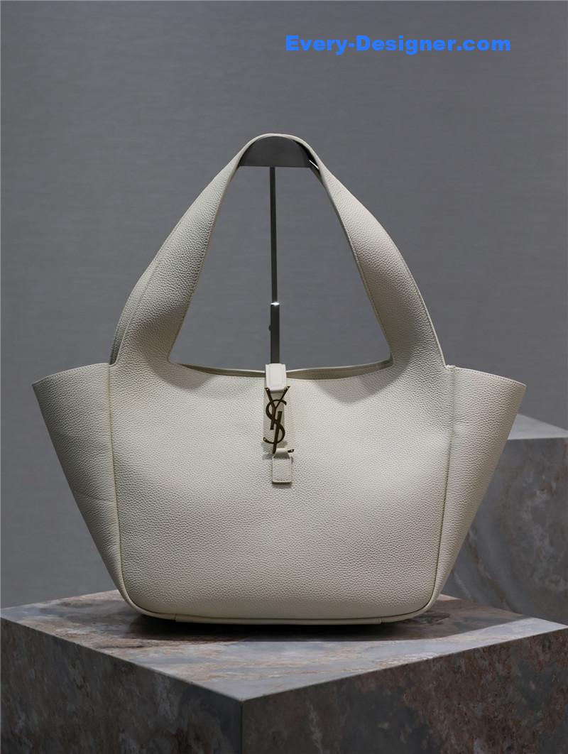 Sa1nt Lau*nt bea leather tote bag