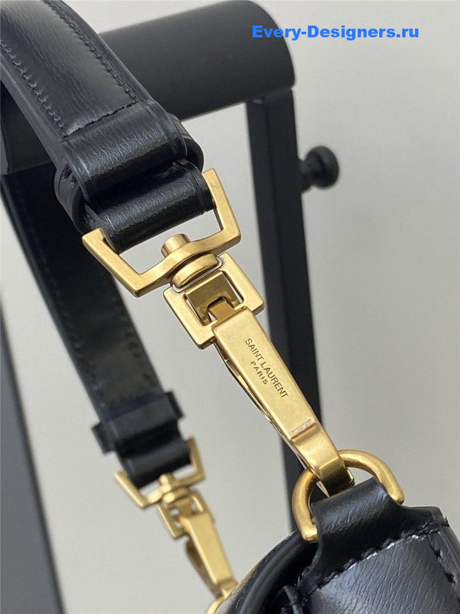 Sa1nt Lau*nt voltaire leather shoulder bag