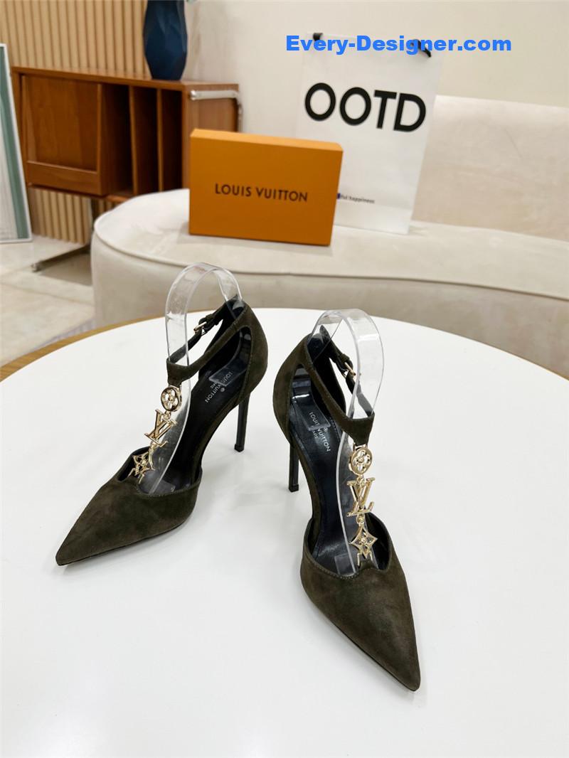 l0vis Vvtt0n lv metal chain high heels