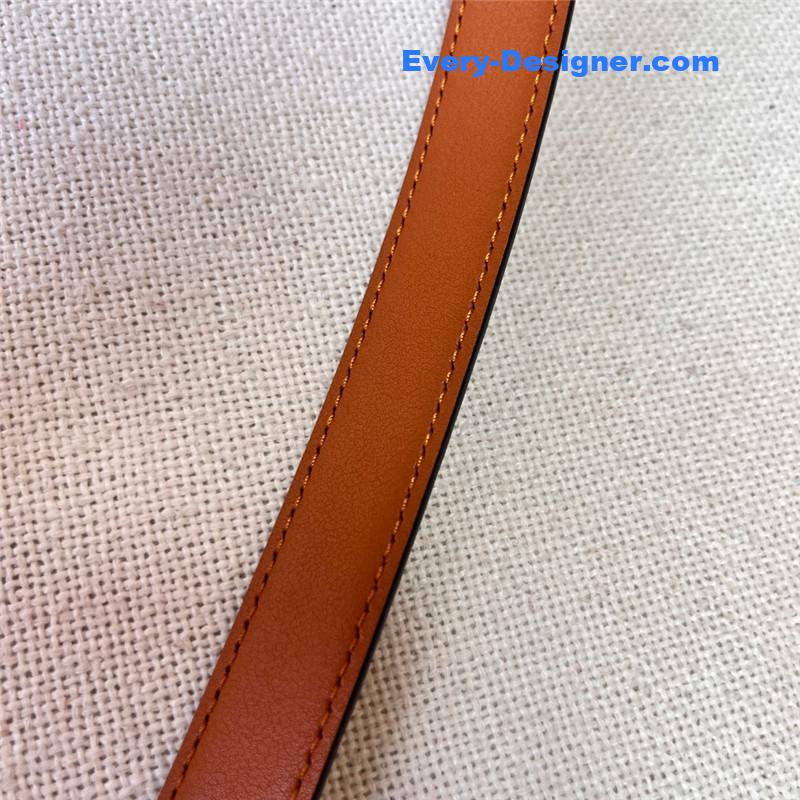 Y51 leather heart pin buckle belt