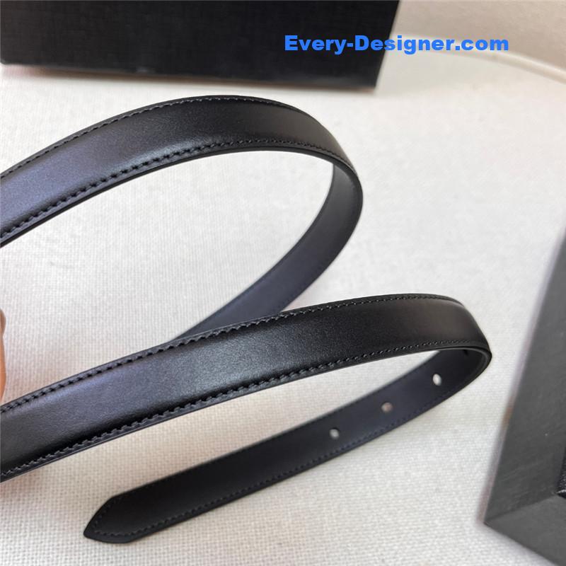 Y51 leather heart pin buckle belt