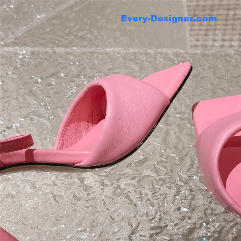 M1um1u new rhinestone pinch sandals