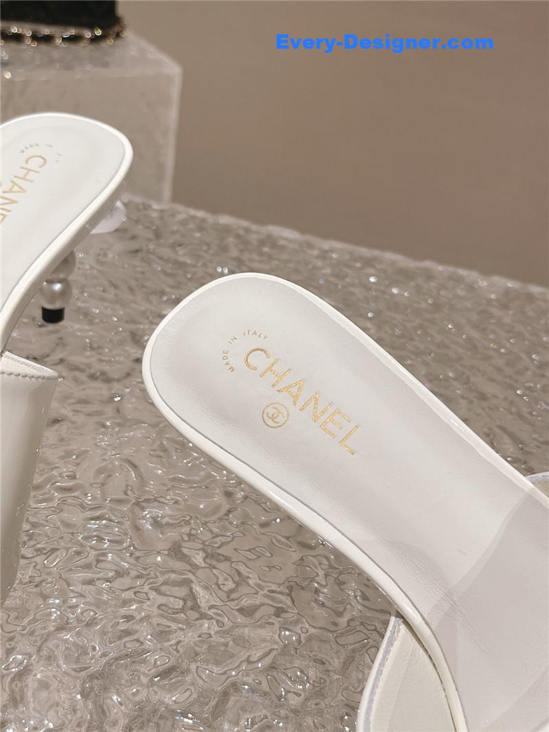 CC hot style shoe upper big logo slippers