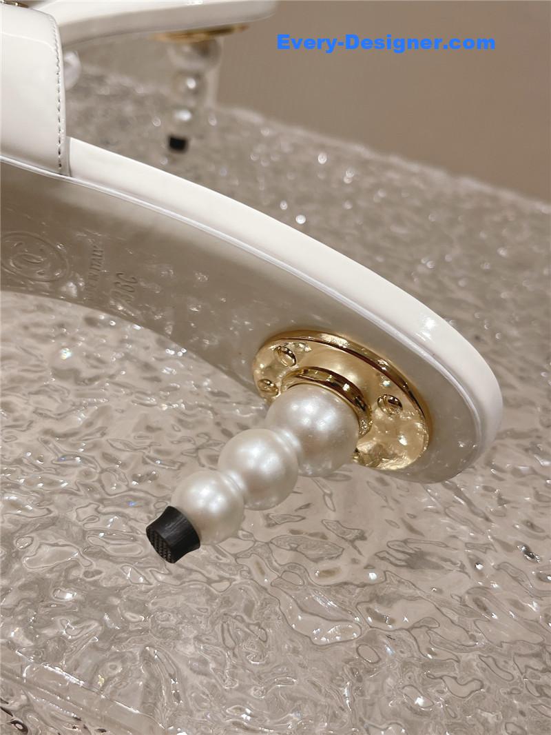 CC hot style shoe upper big logo slippers