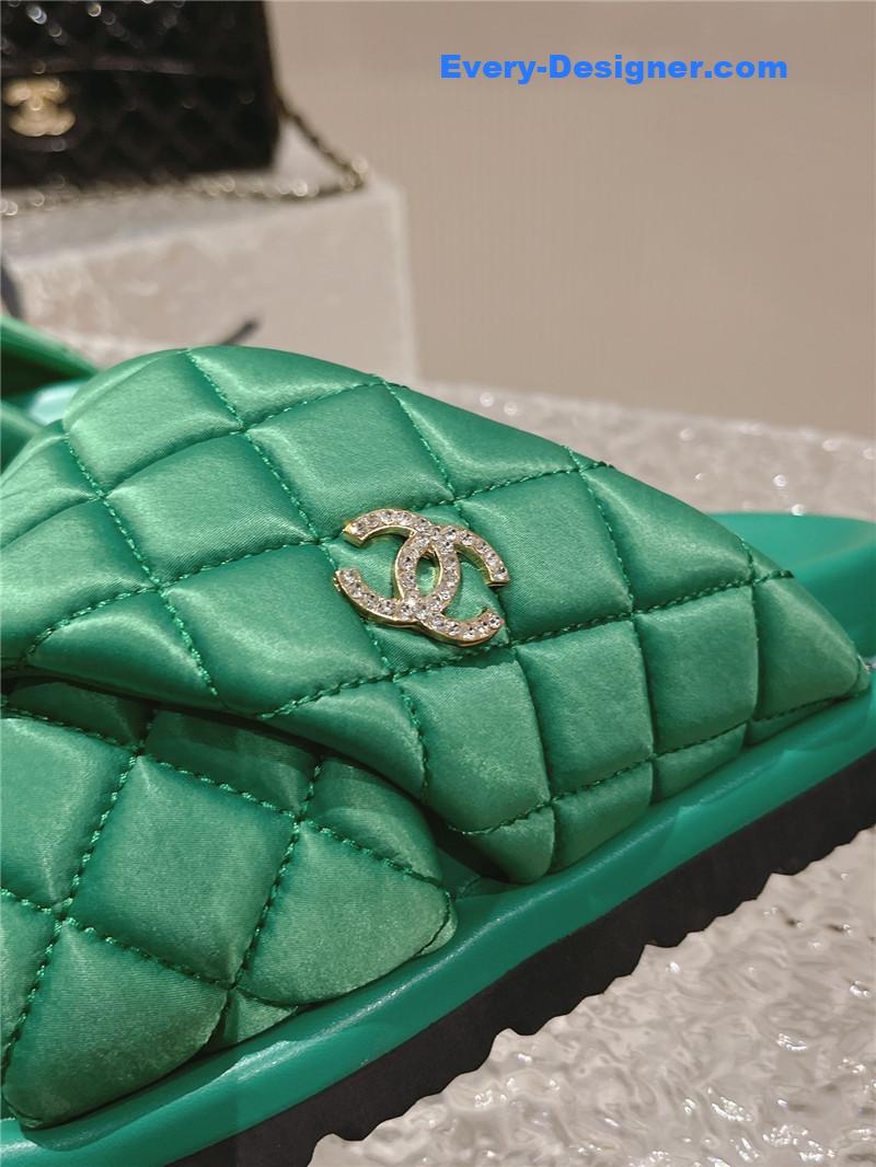 CC Lingge Velcro Thick Bottom Bread Lazy Slippers