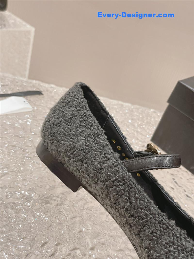 CC new sunflower buckle Mary Jane shoes