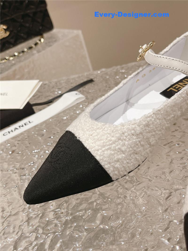 CC new sunflower buckle Mary Jane shoes