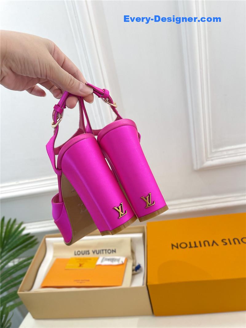 l0vis Vvtt0n lv explosive style platform high-heeled sandals