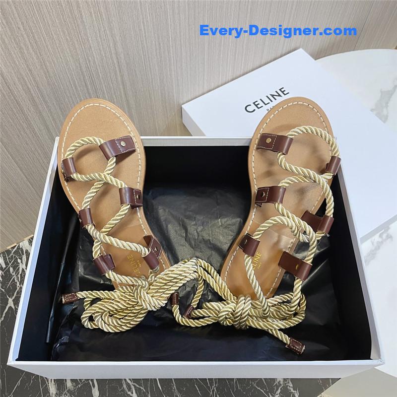Ce1i*e arc de triomphe british style sandals