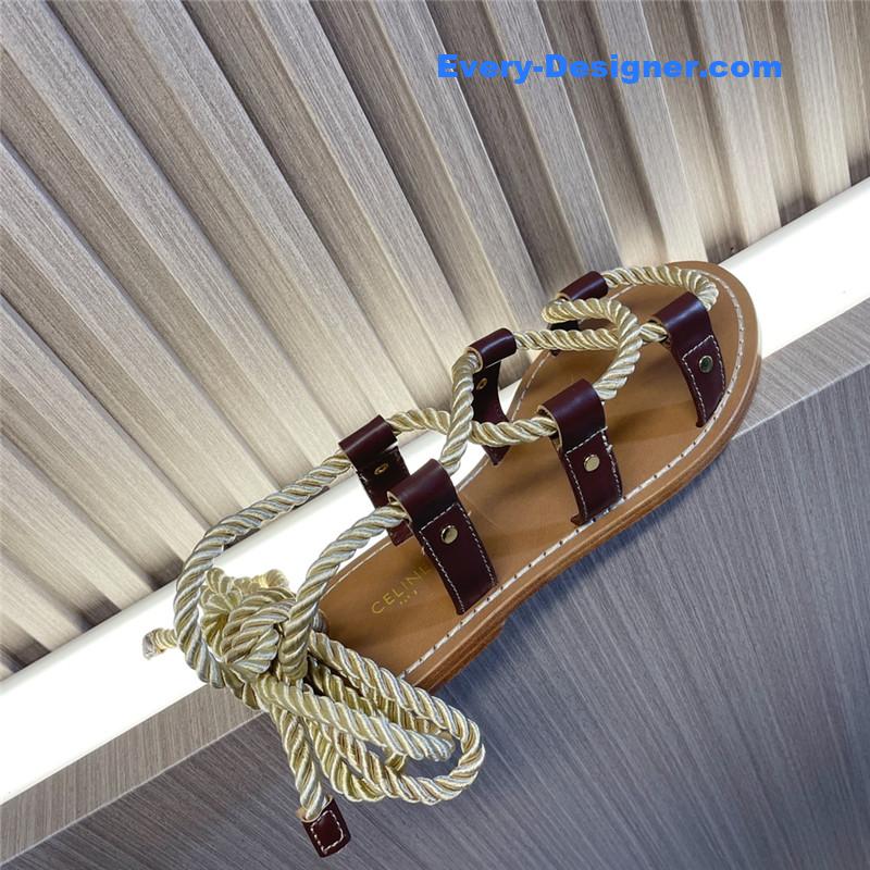 Ce1i*e arc de triomphe british style sandals