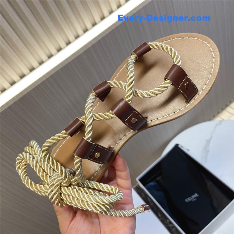 Ce1i*e arc de triomphe british style sandals
