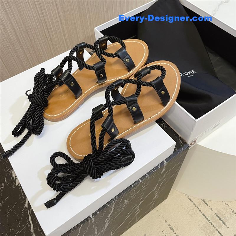 Ce1i*e arc de triomphe british style sandals