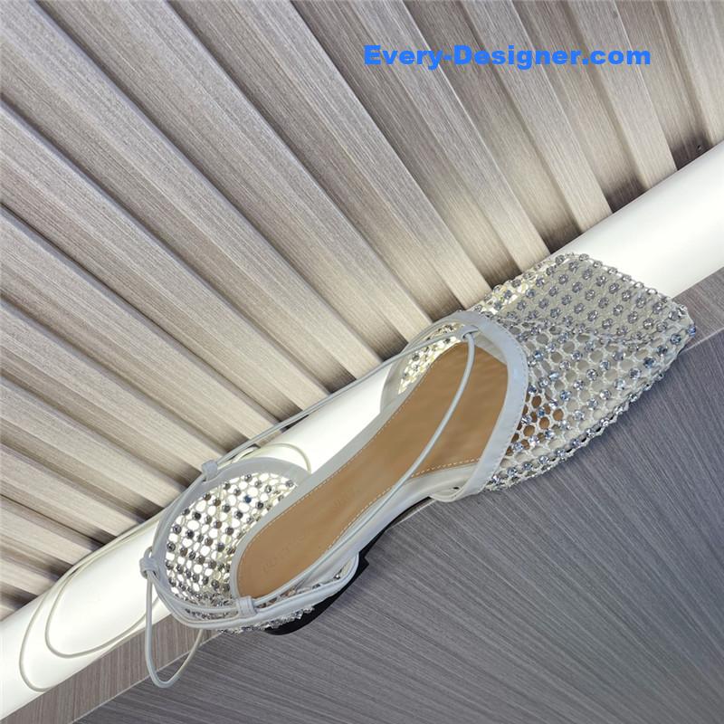 b0tt*ga ven*ta D1am0nd mesh sandals