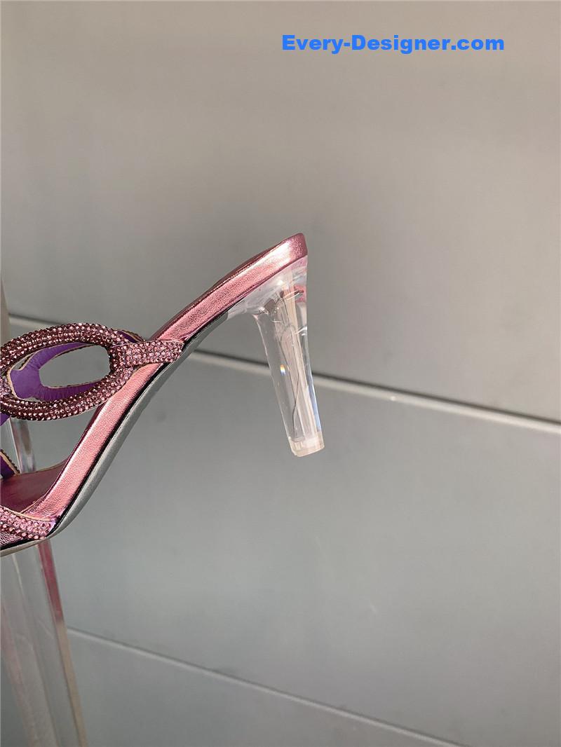 Va1e*ntin0 sequined crystal women sandals