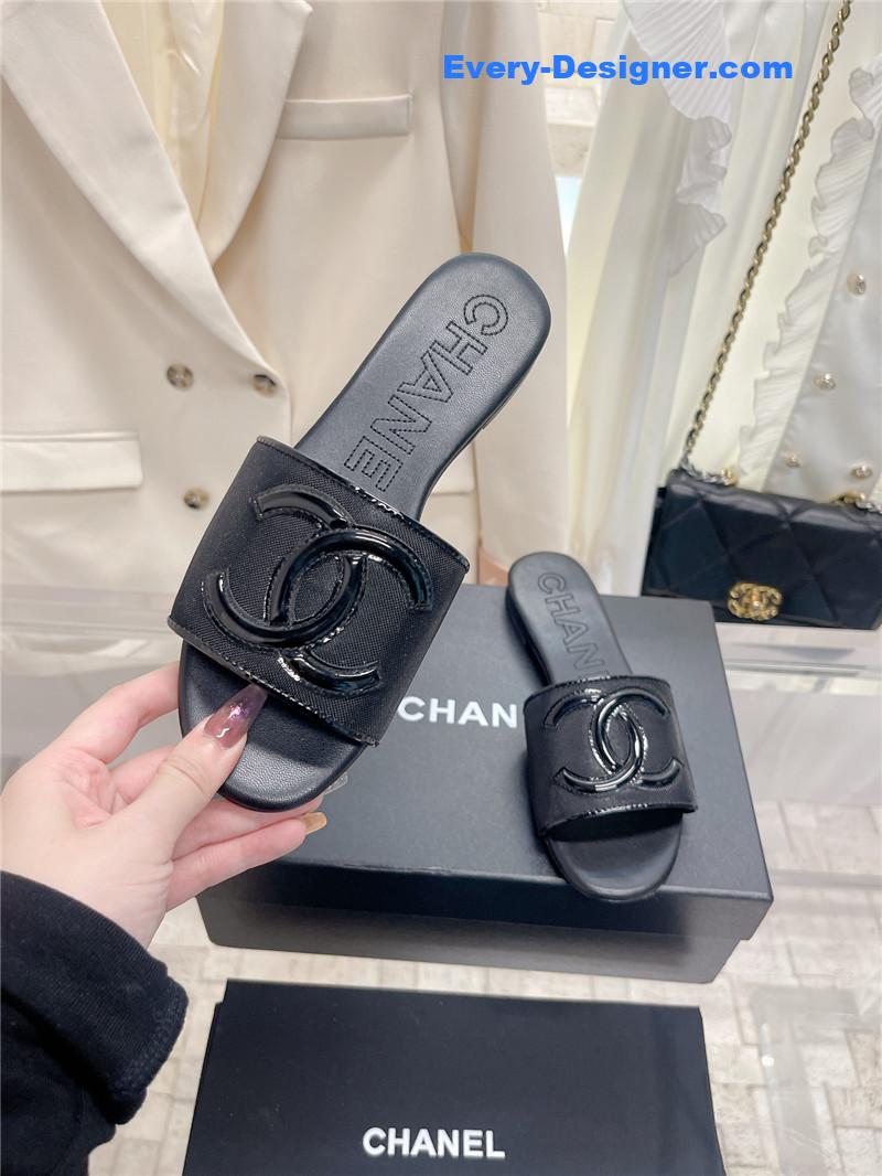 CC pure handmade lozenge car line slippers