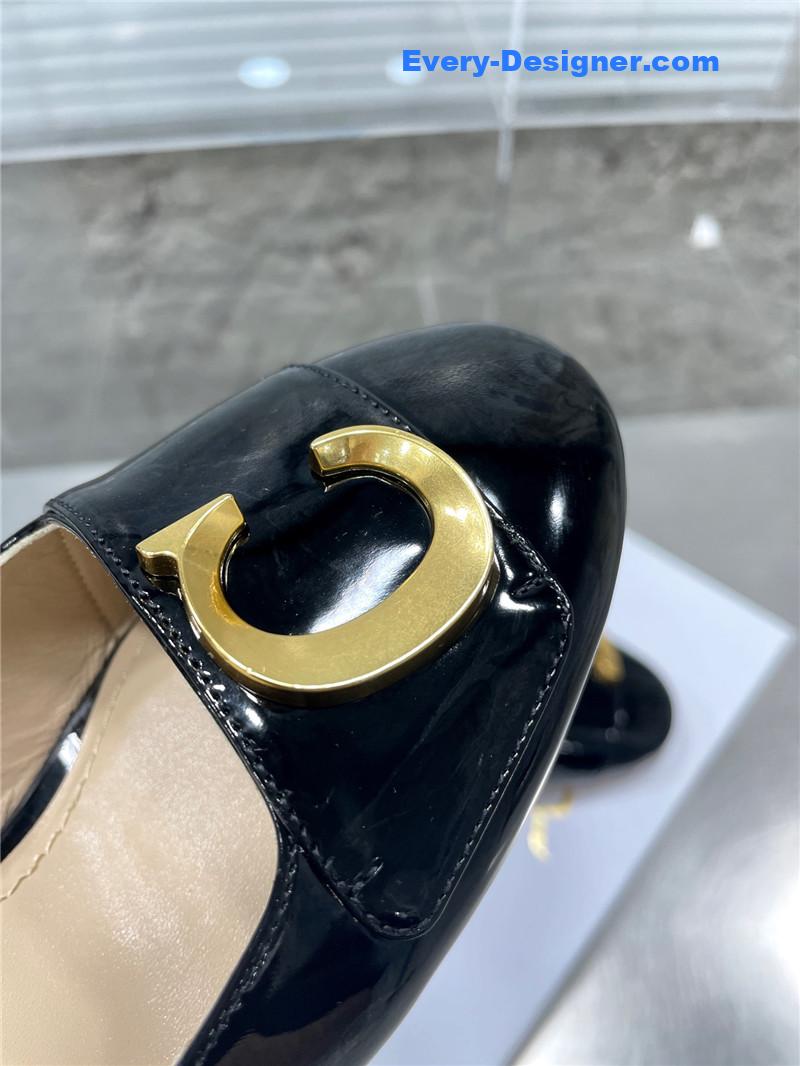 D10r new baotou chunky heel sandals