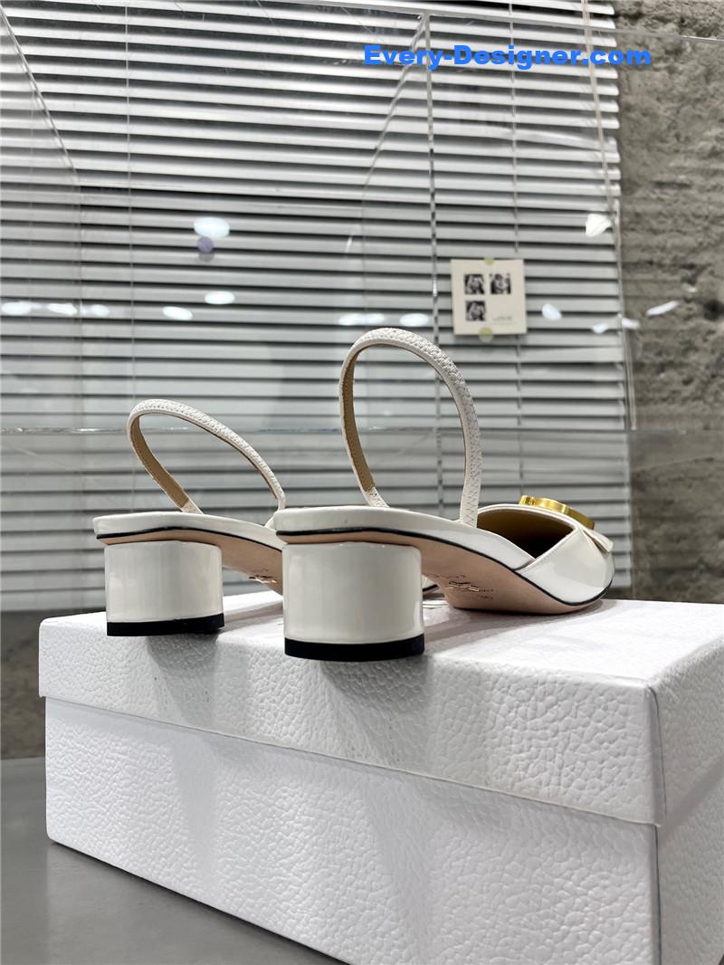 D10r new baotou chunky heel sandals