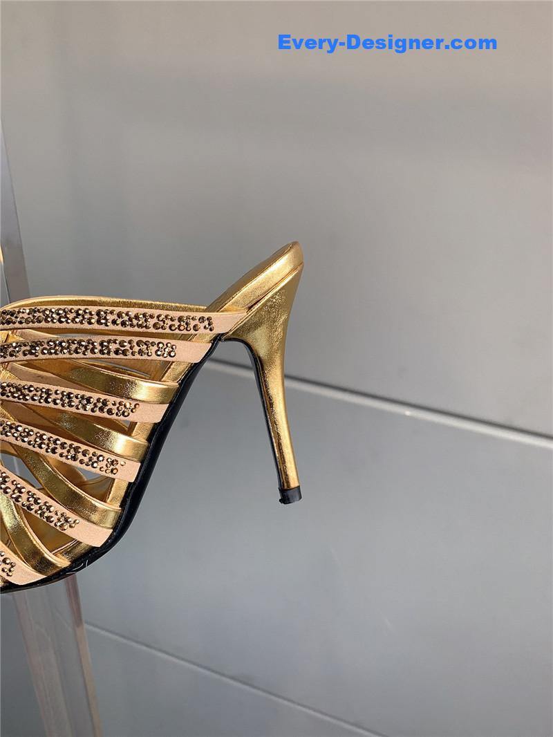 Va1e*ntin0 summer new high heel slippers