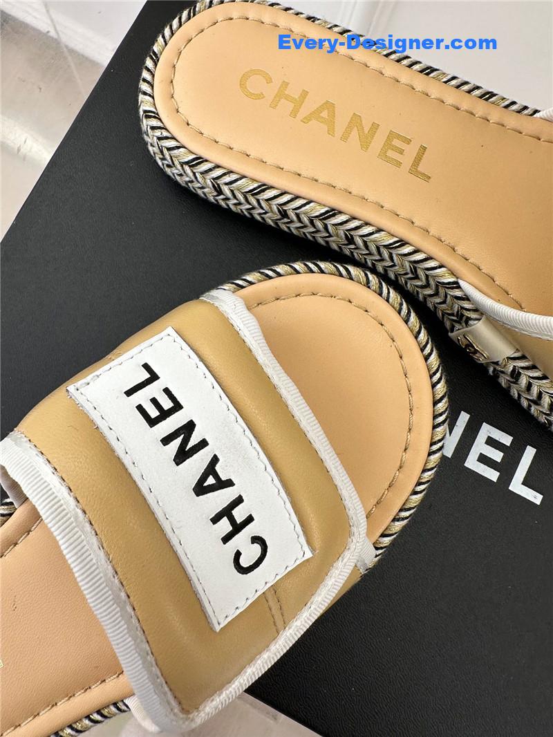 CC velcro lazy slippers