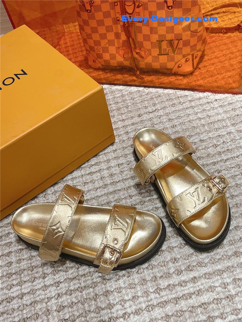 l0vis Vvtt0n lv new embossed sandals and slippers