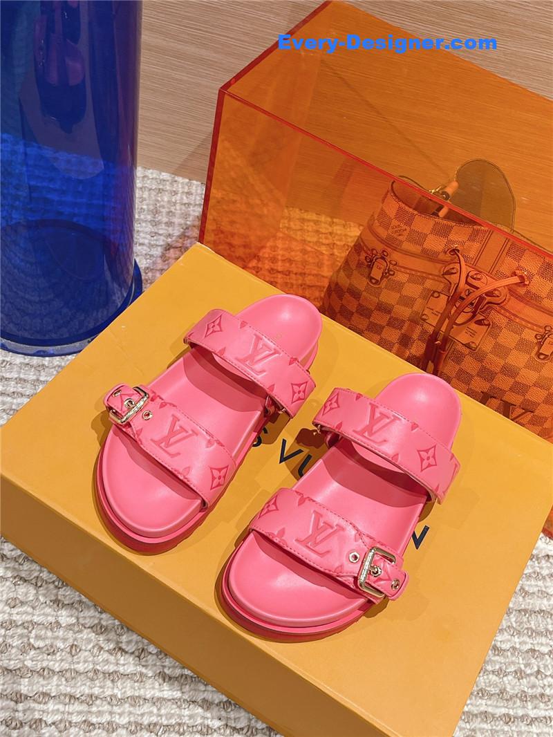 l0vis Vvtt0n lv new embossed sandals and slippers