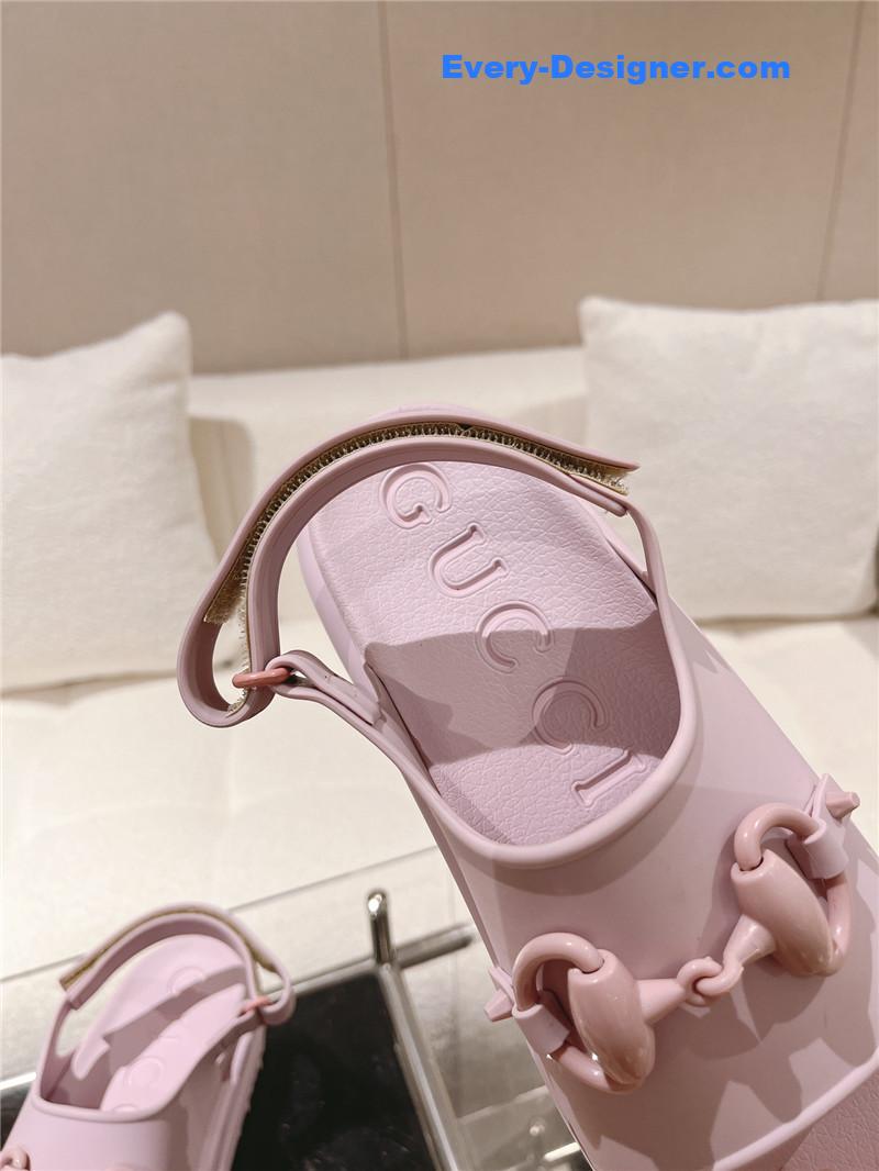 Gvc*1 buckle platform loafer