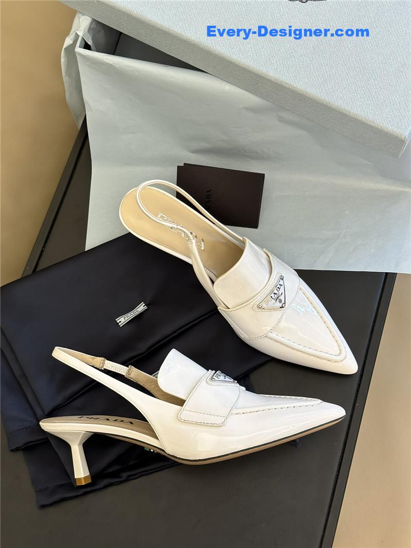 Pra*a triangle logo sneakers