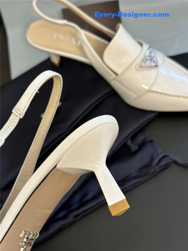 Pra*a triangle logo sneakers