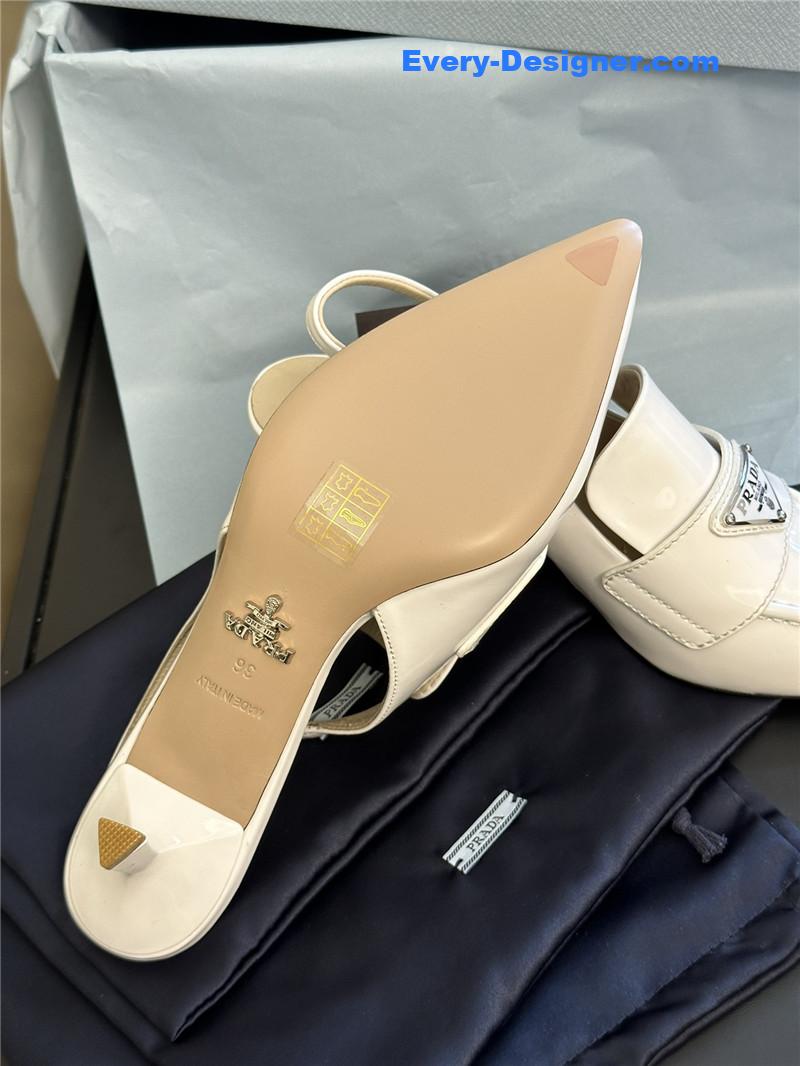 Pra*a triangle logo sneakers