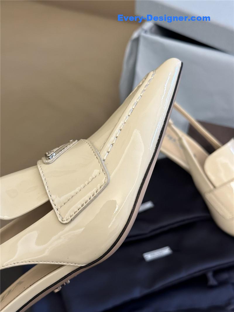 Pra*a triangle logo sneakers