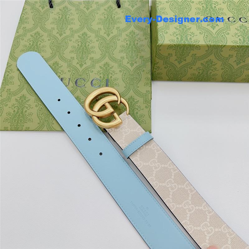 Gvc*1 new double-sided original calfskin belt