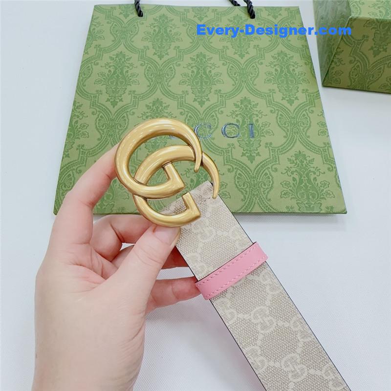 Gvc*1 new double-sided original calfskin belt