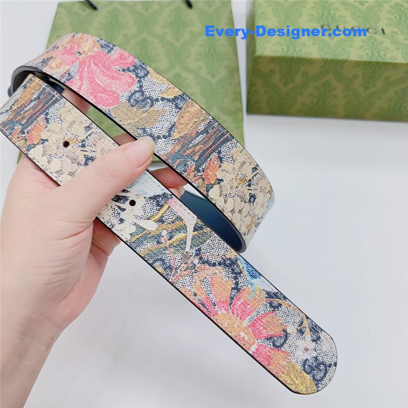 Gvc*1 new double-sided original calfskin belt