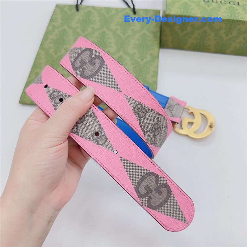 Gvc*1 new double-sided original calfskin belt