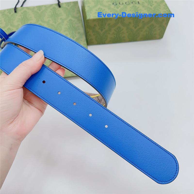 Gvc*1 new double-sided original calfskin belt