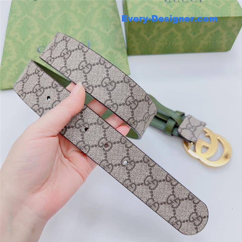 Gvc*1 new double-sided original calfskin belt