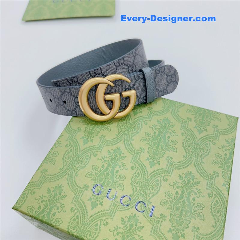 Gvc*1 new double-sided original calfskin belt
