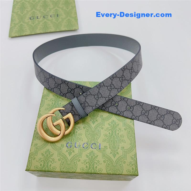 Gvc*1 new double-sided original calfskin belt