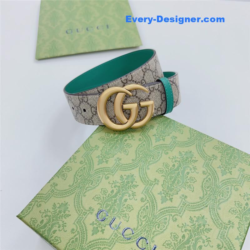 Gvc*1 new double-sided original calfskin belt