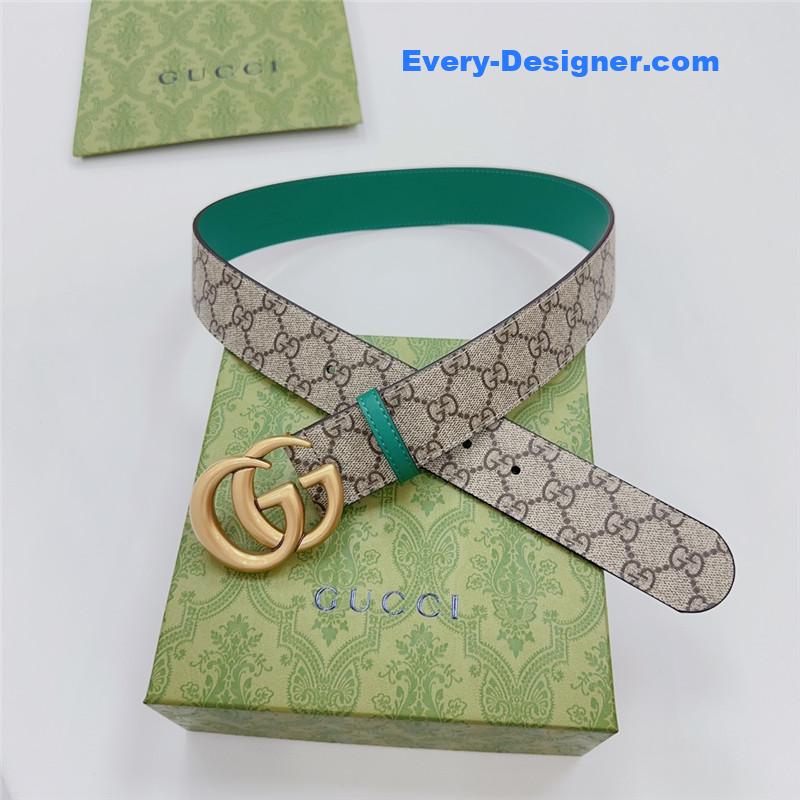 Gvc*1 new double-sided original calfskin belt
