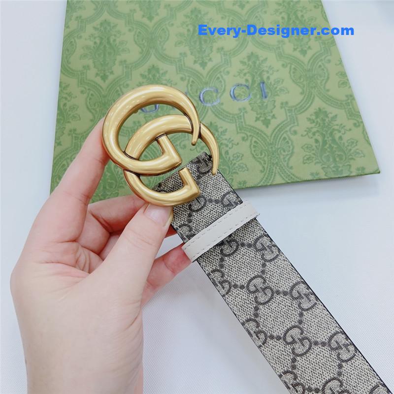 Gvc*1 new double-sided original calfskin belt