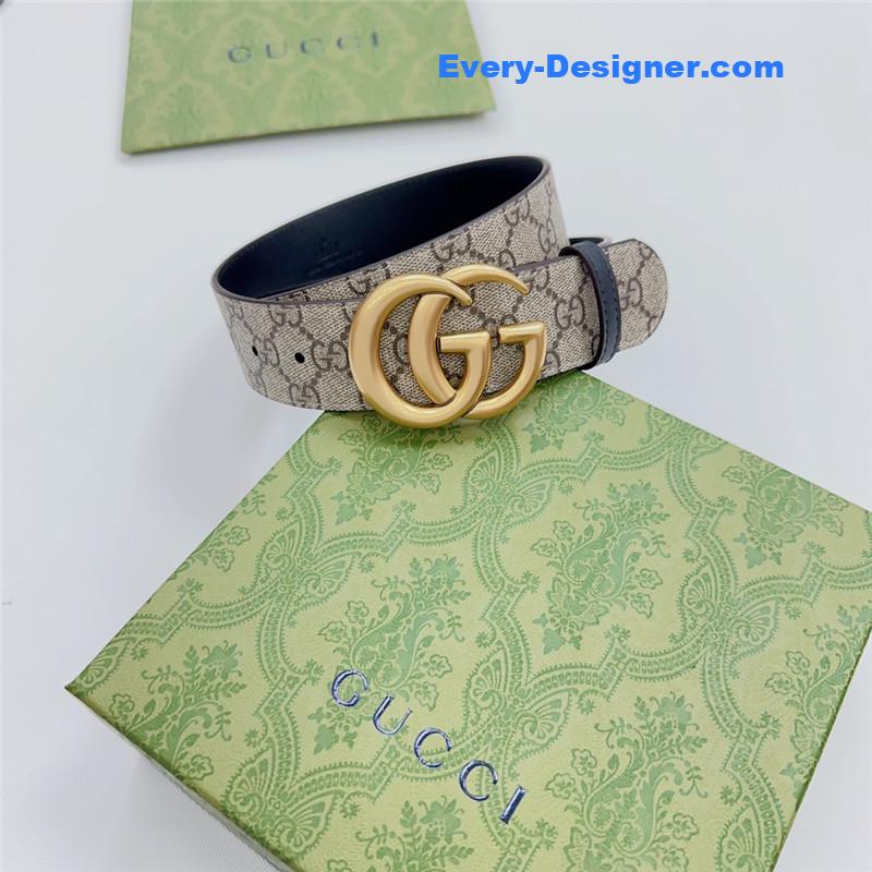 Gvc*1 new double-sided original calfskin belt