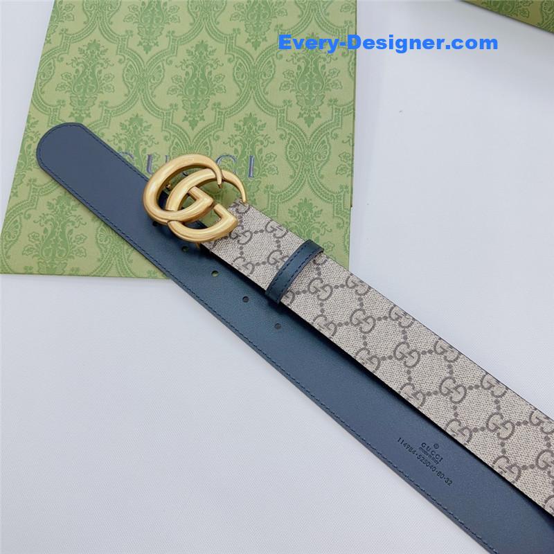 Gvc*1 new double-sided original calfskin belt