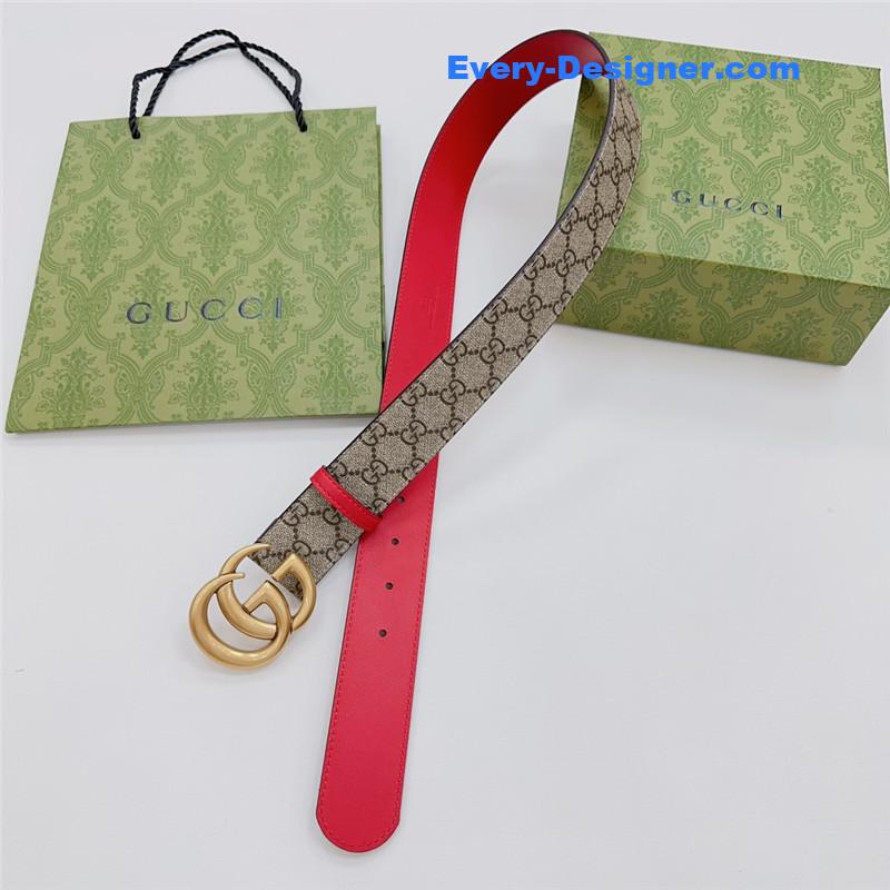 Gvc*1 new double-sided original calfskin belt