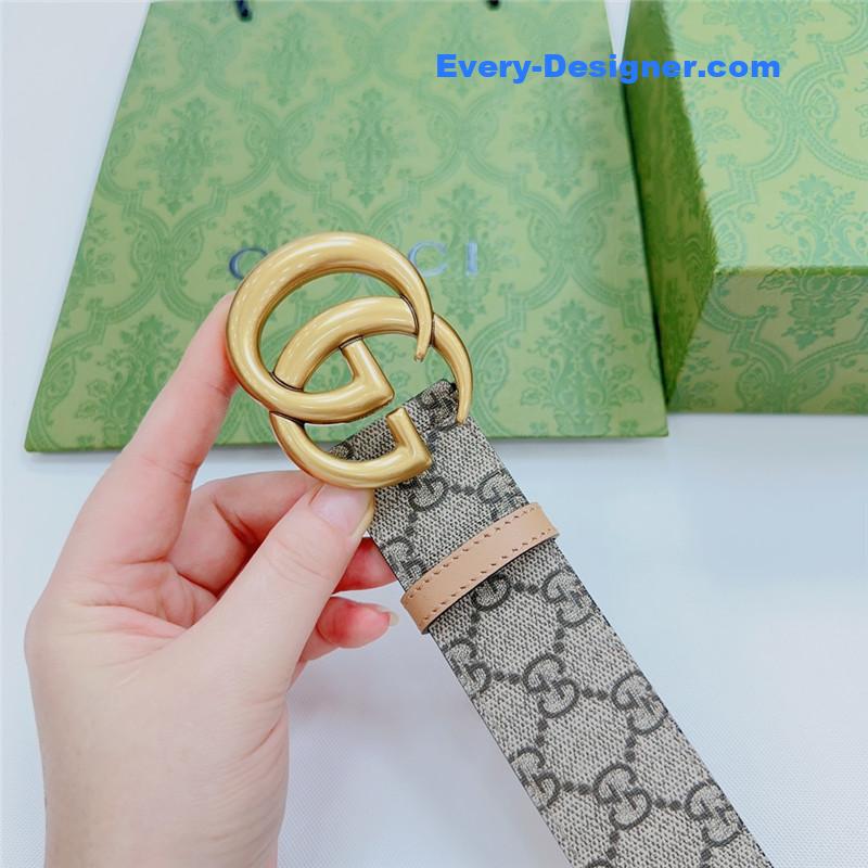 Gvc*1 new double-sided original calfskin belt