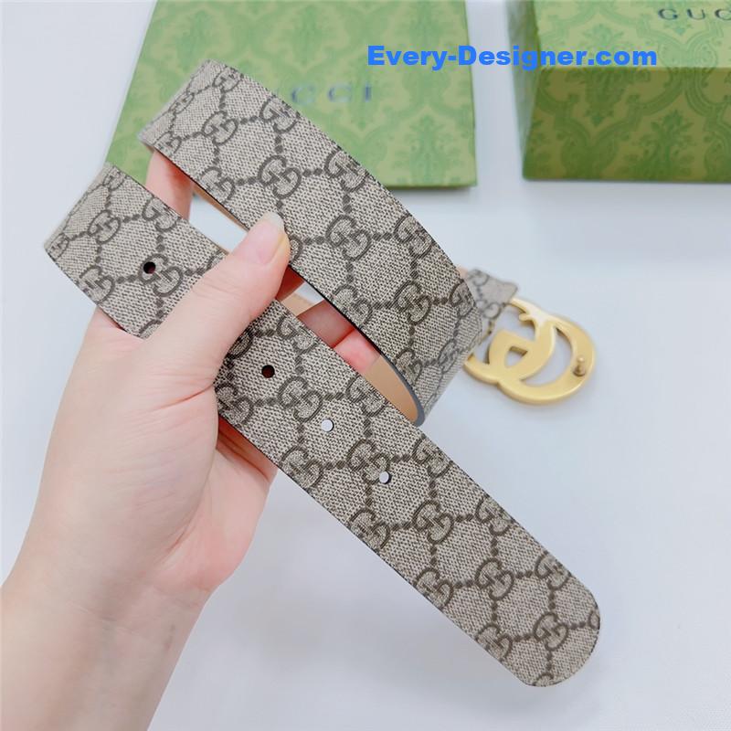 Gvc*1 new double-sided original calfskin belt