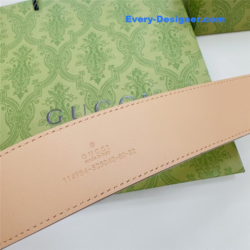 Gvc*1 new double-sided original calfskin belt