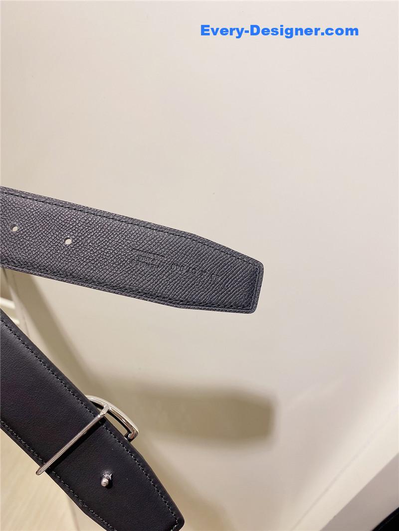 H**me5 palladium-plated metal buckle belt