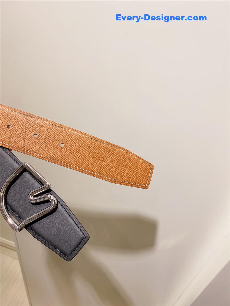 H**me5 palladium-plated metal buckle belt